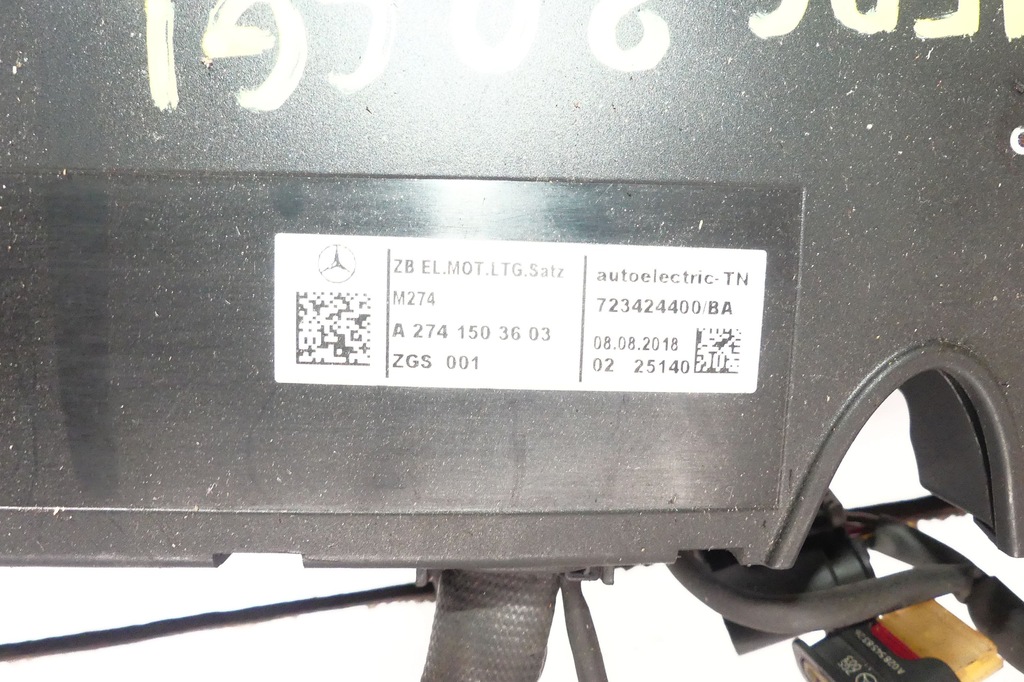 фото №6, Mercedes w205 c200 c250 2.0 cgi m274 электропроводка жгут двигателя