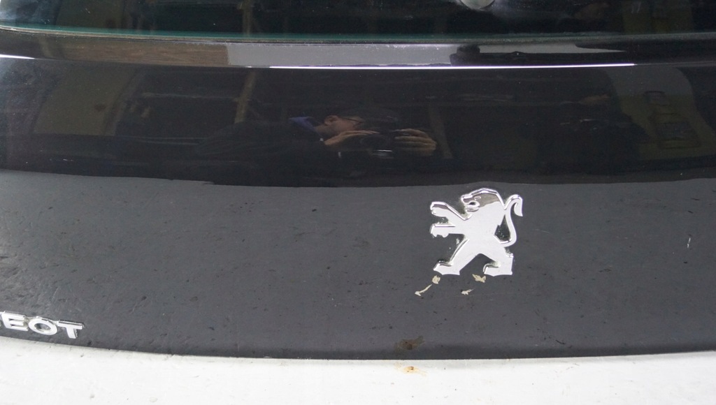 фото №9, Крышка багажника багажника задняя peugeot 3008 i ktvd