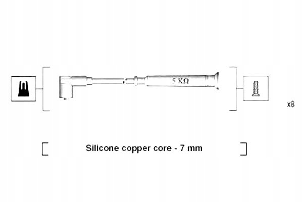 фото №2, Набор трубопровод зажигания magneti marelli 941045270514