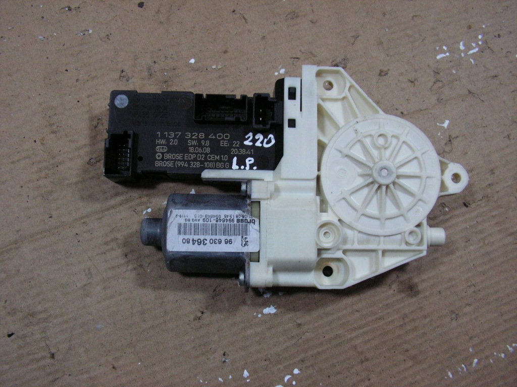 фото №1, Лівий перед моторчик peugeot 407 sw i fl