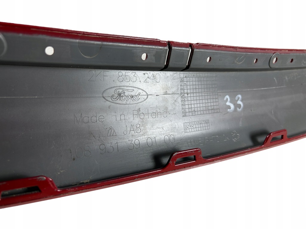 фото №9, Ford transit connect mk3 22- молдинг верхній бампера перед