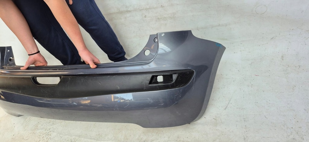 фото №8, Nissan note e11 06-11 бампер задняя задний 850229u040