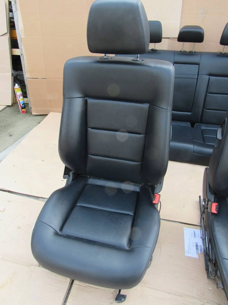 фото №8, Mercedes e w212 212 обивка сиденье сиденья заднее сиденье кожа