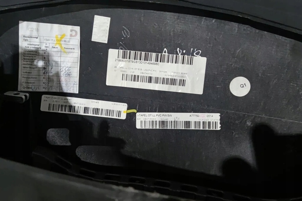 фото №7, Панель приладів приладова, панель приладів mercedes-benz cls c218 a2188600602 4.7l