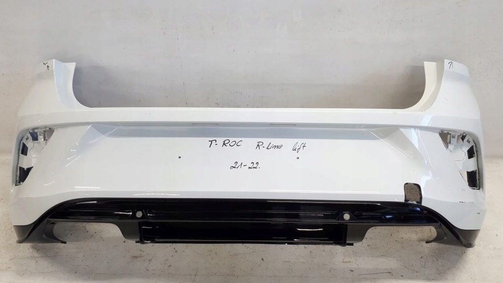 фото №2, Vw t-roc r-line 2021-2022 lift бампер задня