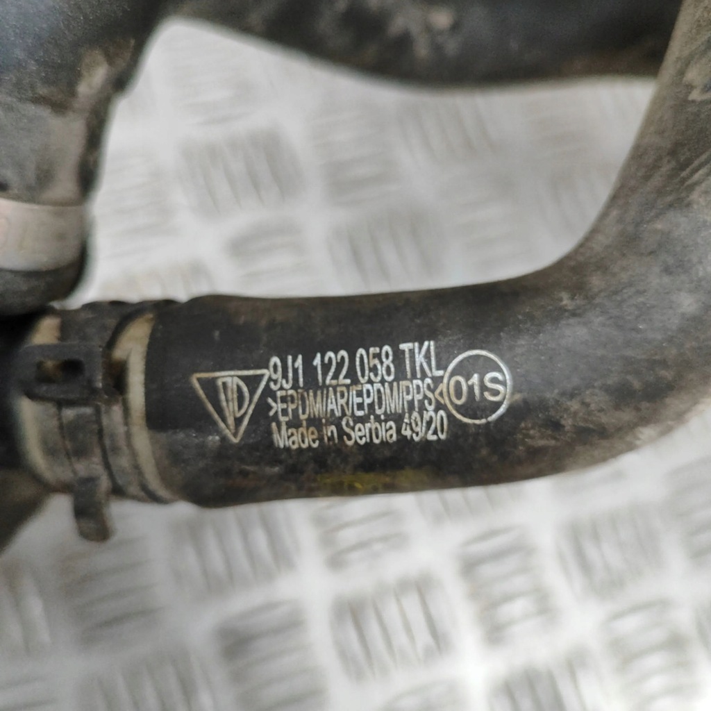 фото №6, Audi e-tron gt 2022 шланг / wąż радіатора