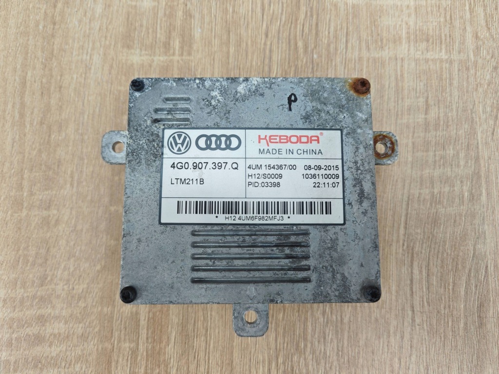 фото №1, Оригинальный модуль преобразователь led audi a6 c7 4g0907397q 64km
