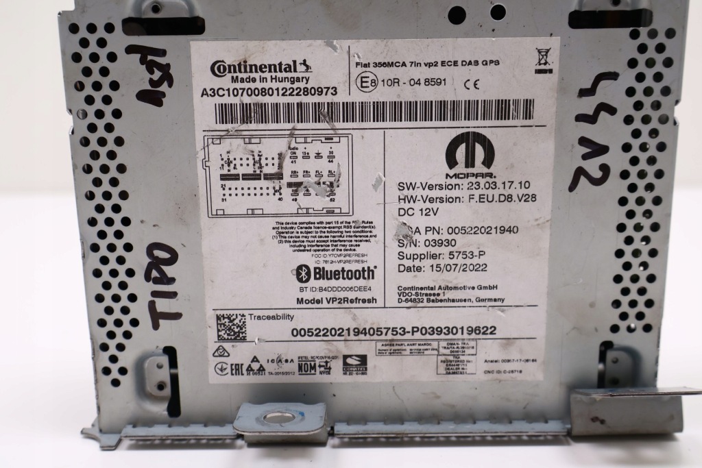 фото №6, Fiat tipo ii радіо '00522021940