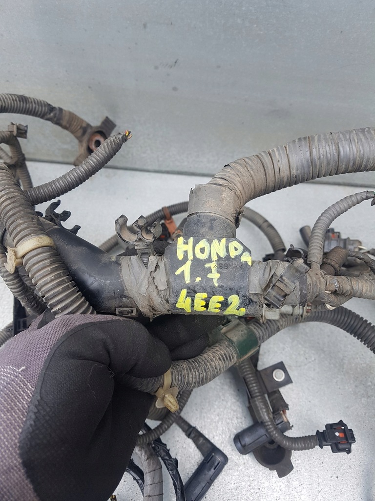 фото №5, Honda civic vii 1.7 cdti електропроводка двигуна комплектна