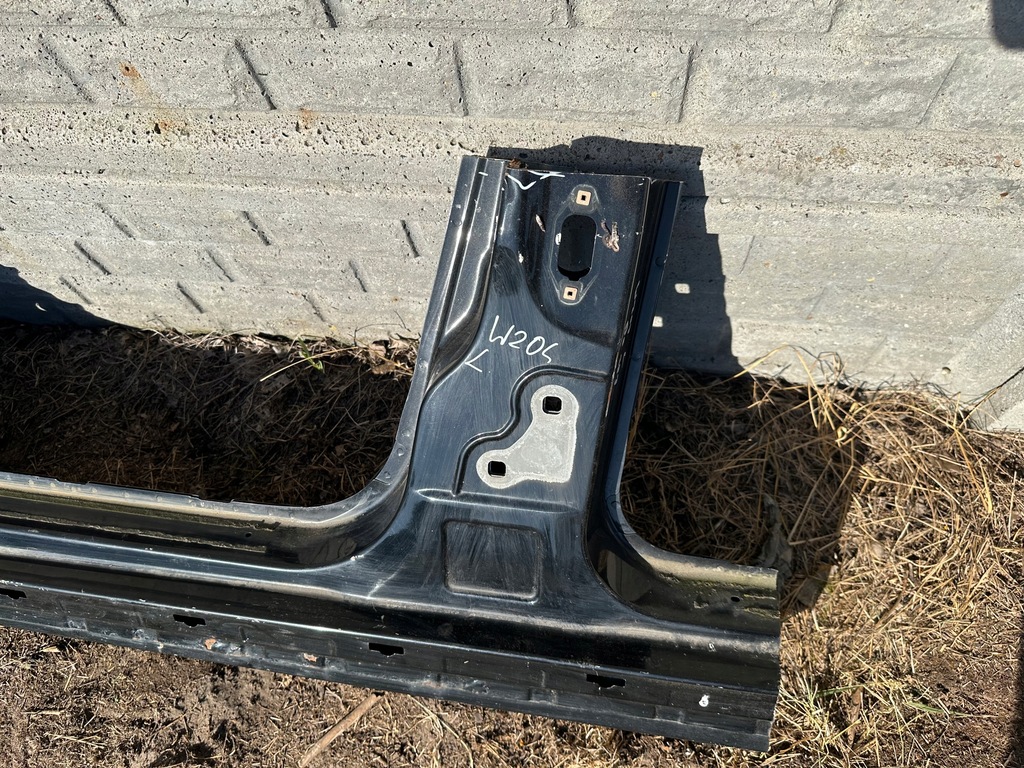 фото №9, Поріг лівий, лівий поріг, обшивка, блок двигуна, чверть mercedes c klasa w204