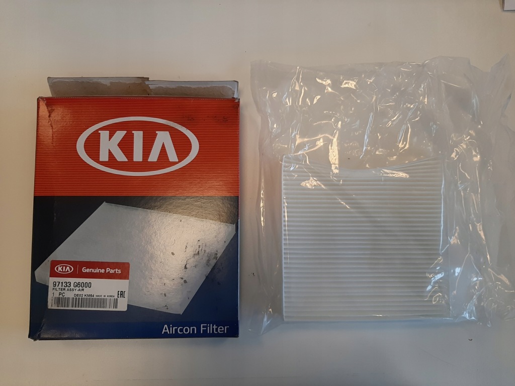 фото №1, Фільтр салонний оригінал kia 97133g6000 розпродаж