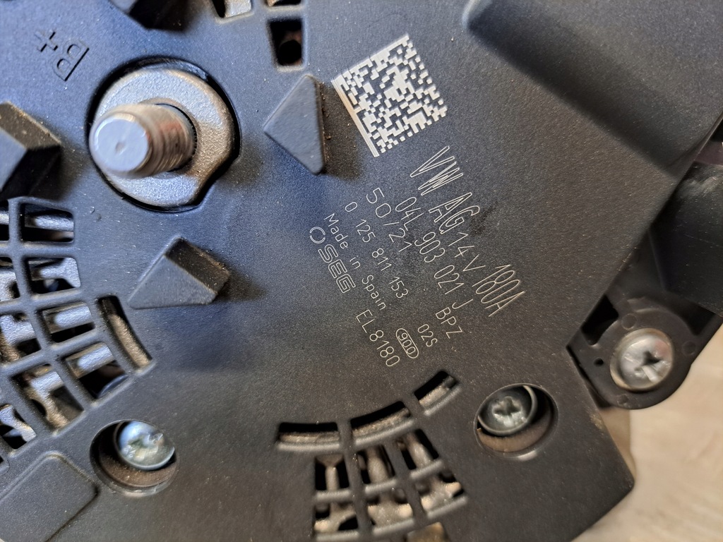 фото №7, Vw tiguan 2 5na 2.0td генератор 04l903021j