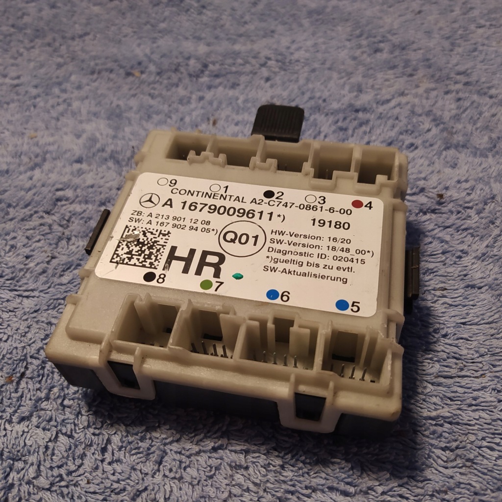 фото №1, Mercedes w213 блок управления модуль дверь hr