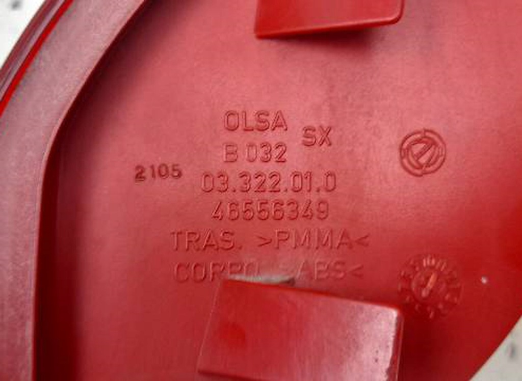 Лампа левая задняя alfa romeo 147 1,6 Оригинал