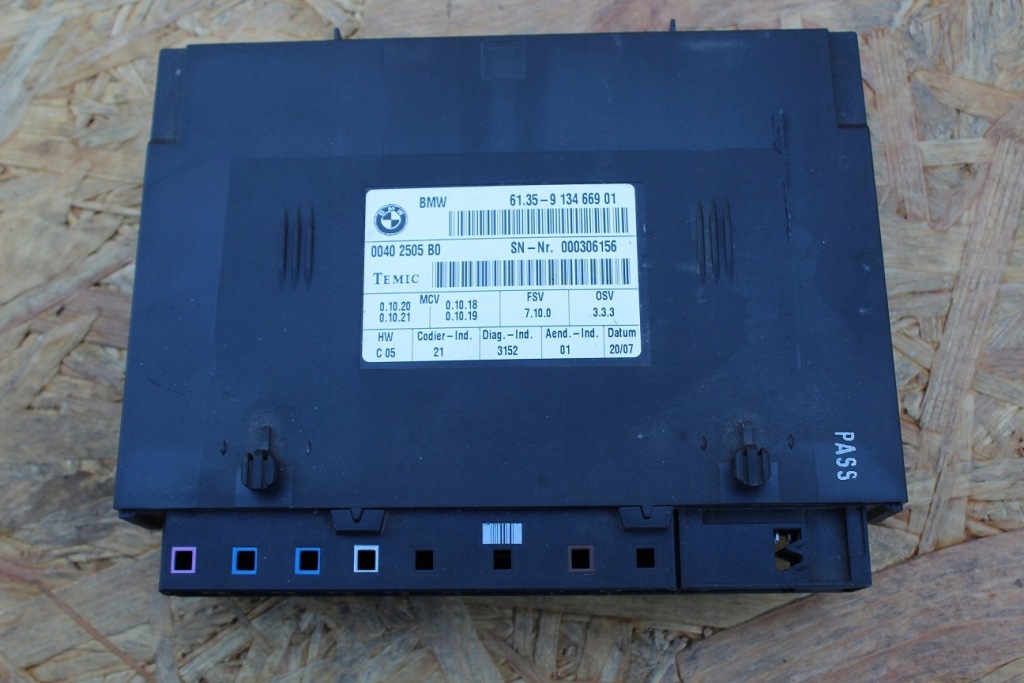 фото №1, Модуль блок керування сидіння bmw e93 9134669