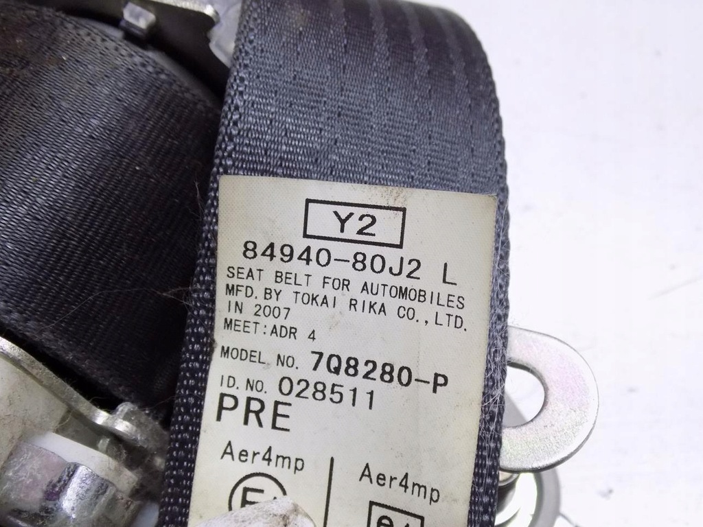 фото №10, Suzuki sx-4 sx4 pas лівий перед 84940-80j2 japonia