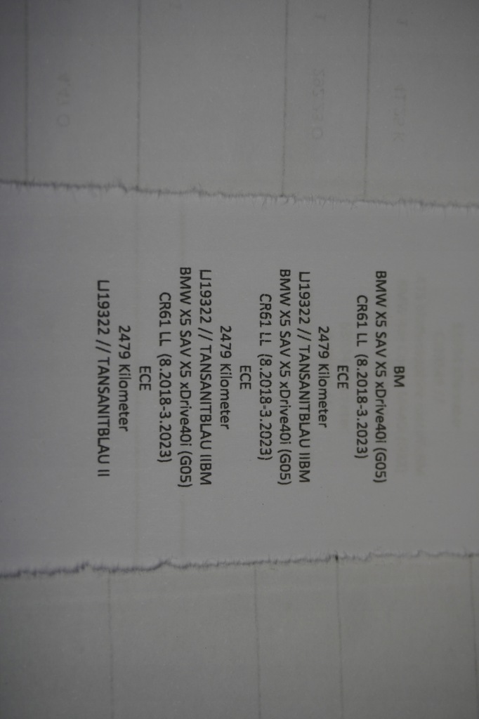 фото №8, Крышка багажника борт bmw x5 g05 f95 c3z 2479km