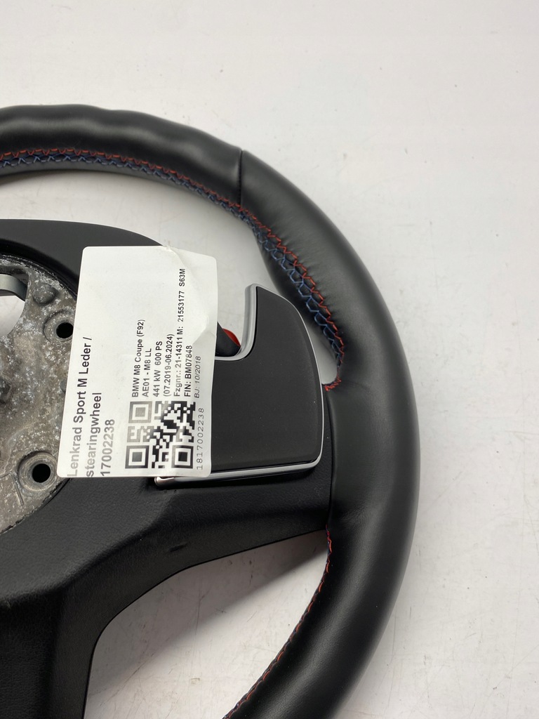 фото №10, Bmw m8 f92 повітропровід пелюстки перемикання