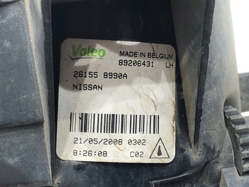 фото №4, Противотуманная фара левый перед renault koleos i 261558990a kombi