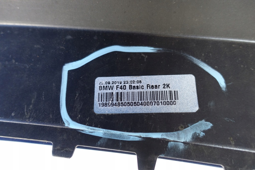 фото №11, Бампер задняя задний bmw 1 f40 2019-