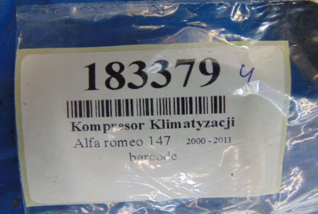 фото №7, Alfa romeo 147 компресор кондиціонера 1.9jtd 60653652