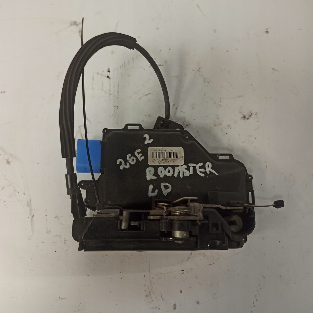 фото №11, Skoda roomster 5j7 замок двері лівий перед 6j1837015a