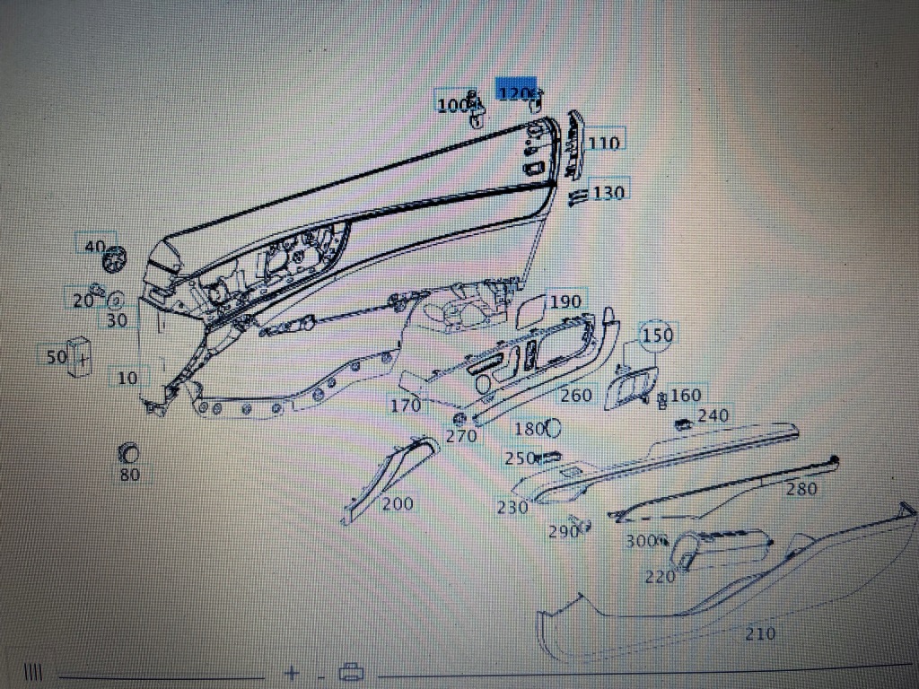 Mercedes sl r231 заглушка защита обивка дверь оригинальный новый Доставка