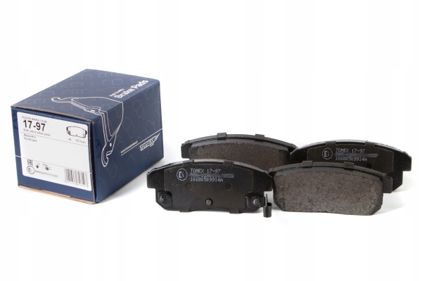 фото №1, Гальмівні колодки гальмівний. mazda rx8 03- задня