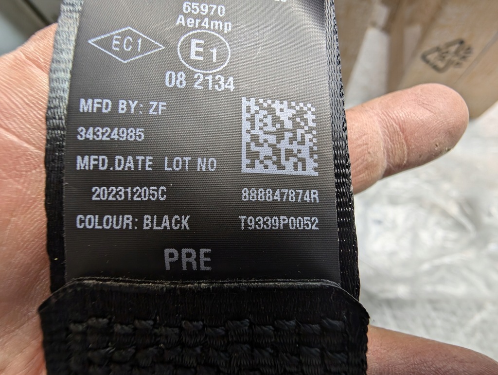 фото №9, Renault austral pas безпеки оригінал новий