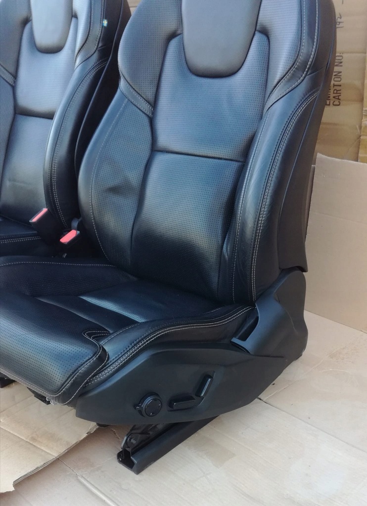 фото №13, Volvo xc90 ii сидіння заднє сидіння тунель обшивки двері вентильовані масаж комплект