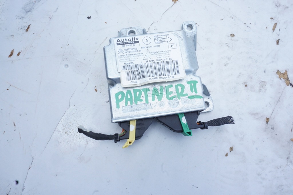 фото №1, Датчик air bag 9665250180 peugeot partner 2 ii