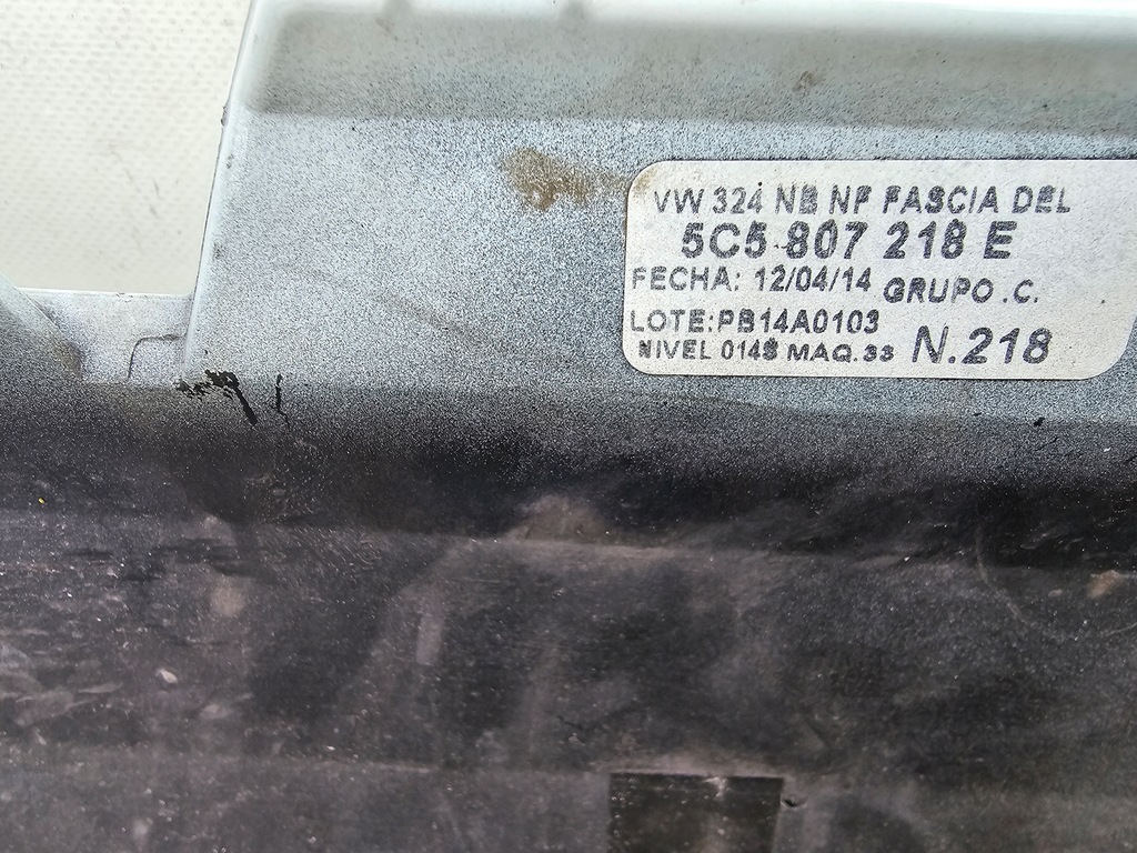 фото №12, Бампер vw beetle перед передний 5c5 2011-2016