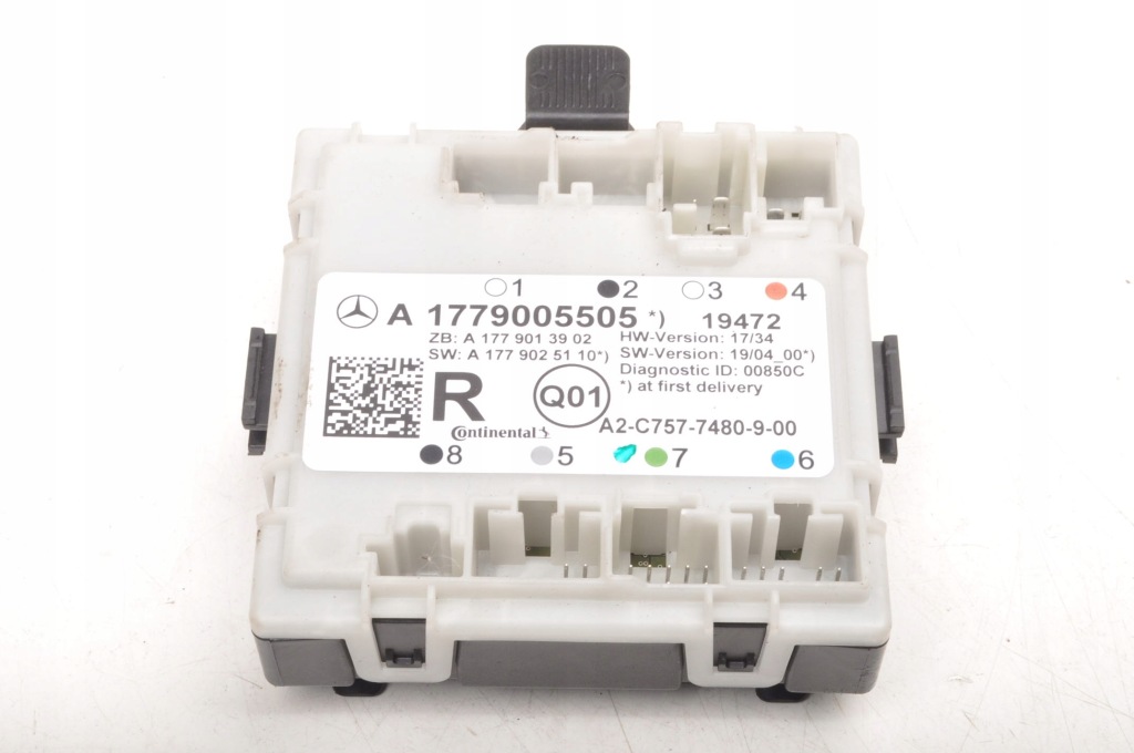 фото №1, Mercedes w177 w118 w247 модуль двері правий задня a1779005505