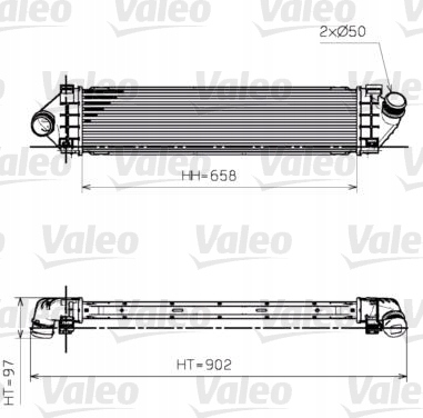 Valeo 818246 радиатор воздуха наддувочный Цена