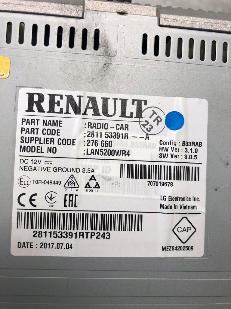 фото №7, Радио навигация dacia duster i lift 281153391r