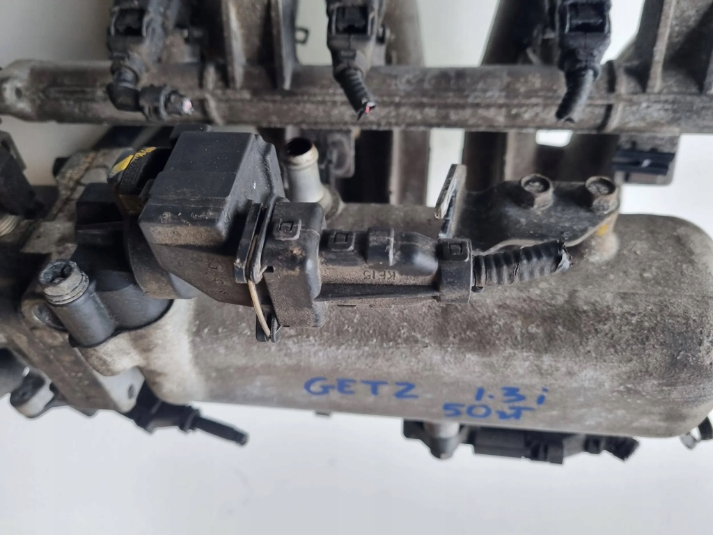 фото №7, Hyundai getz колектор всмоктуючий форсунки 1.3 b