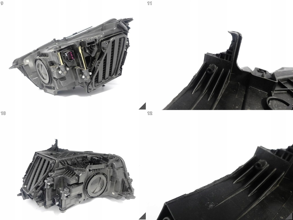 фото №10, Audi q3 ii 2 f3 83a 18- лампа full led правая перед europa 034 повреждённая