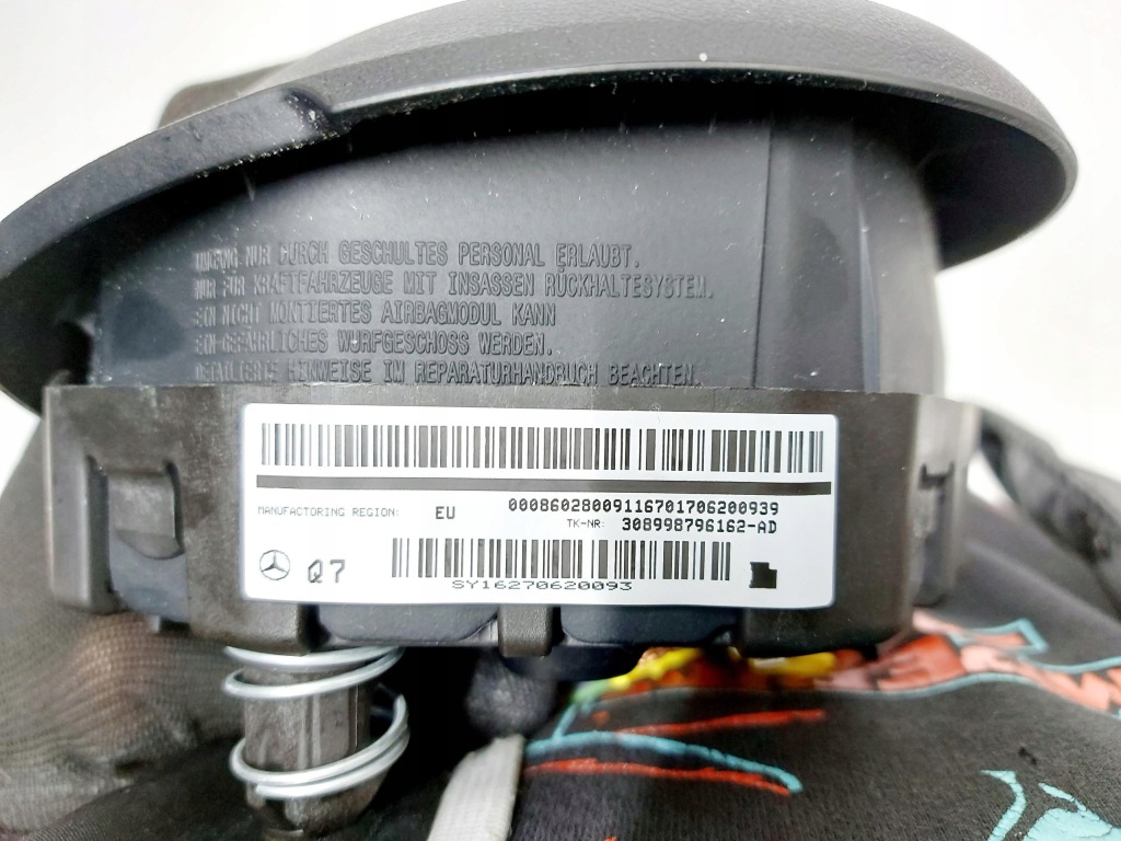 фото №7, Mercedes c-klasa w205 17r. подушка водія подушка безпеки оригінал a0008602800