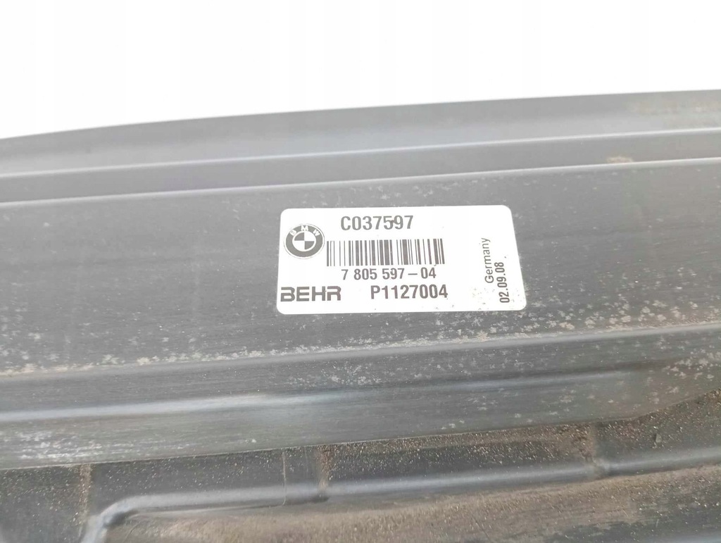 фото №11, Bmw e60 e61 радиатор комплект радиатор 2.0d n47 7807597