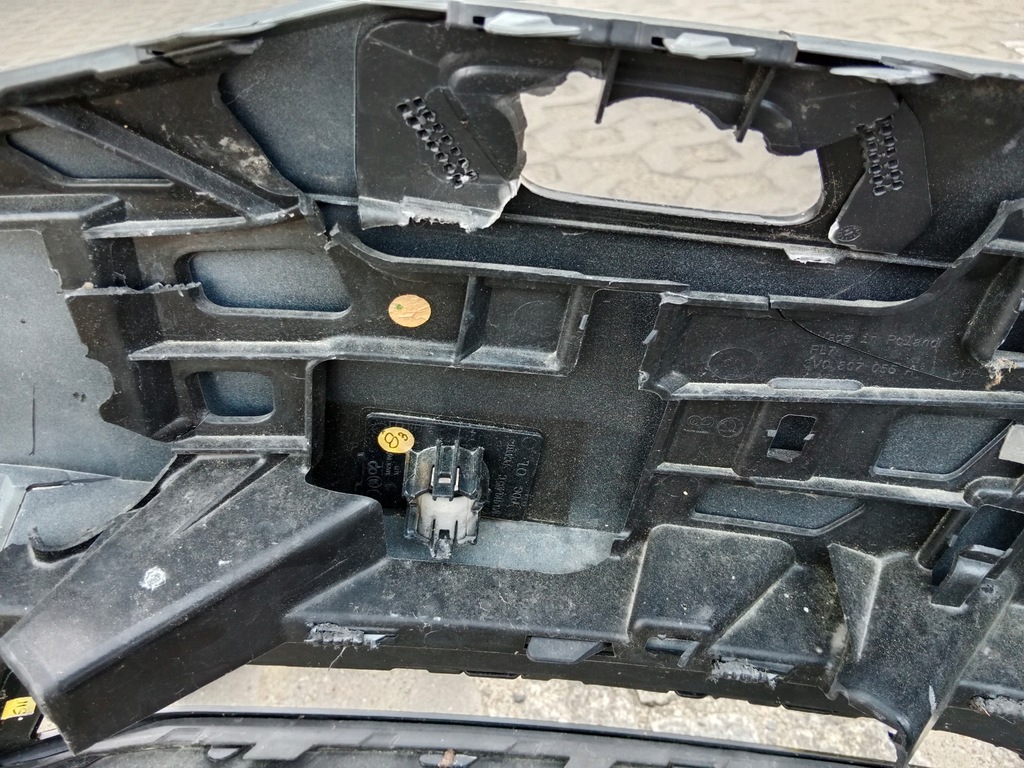 фото №14, Бампер перед передній skoda superb iii lift 19- 3v0 3v0807221 ґрати
