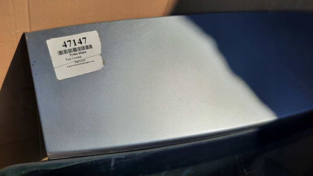 фото №6, Кришка багажника задня fiat croma 07r