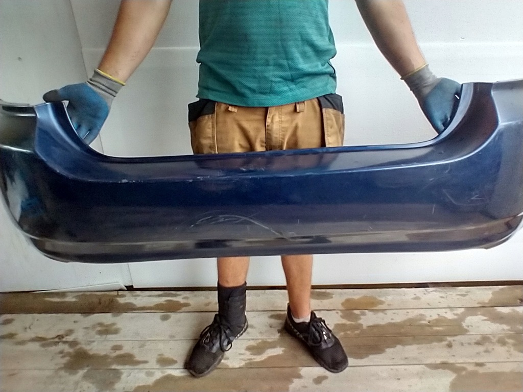 фото №6, Toyota corolla e12 hb 02-05 бампер задний задняя