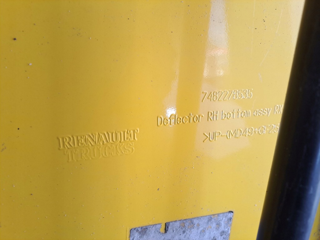 Спойлер закабінний renault gama t range вітровик закабінна права правий Оригінал