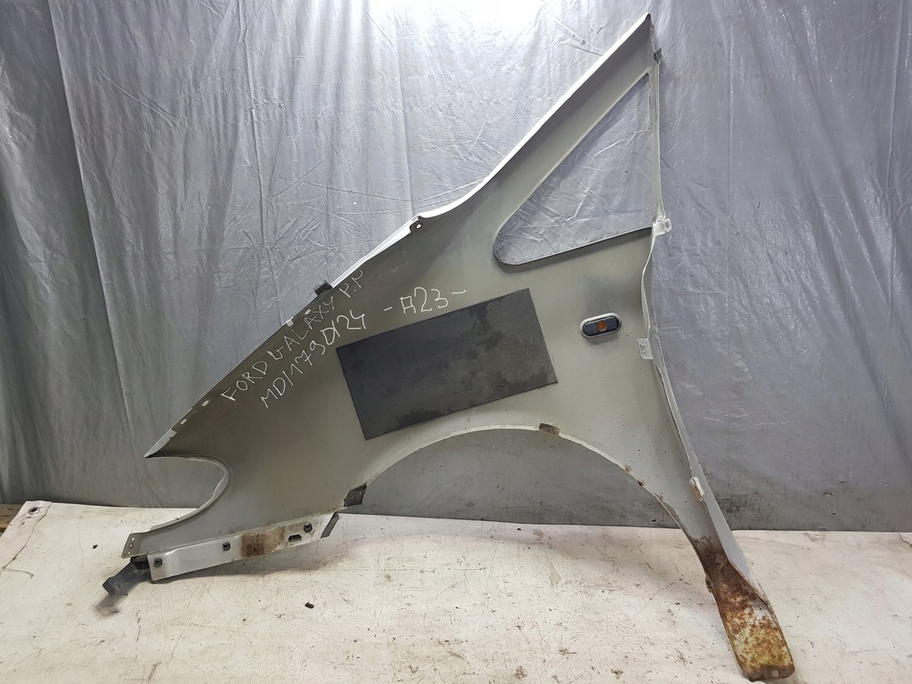 фото №9, Крила ford galaxy правий перед сріблястий