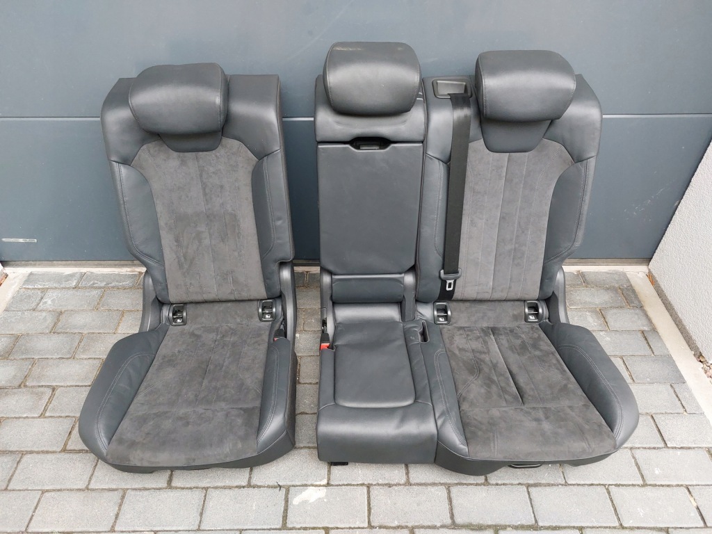 фото №1, Audi q5 80a сиденья заднее сиденье спинка салон задняя алькантара