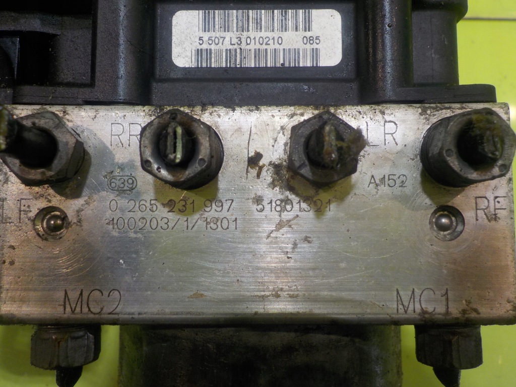 Citroen nemo bipper fiorino 10r насос abs 0265800662 0265231997 51801321 в Украине