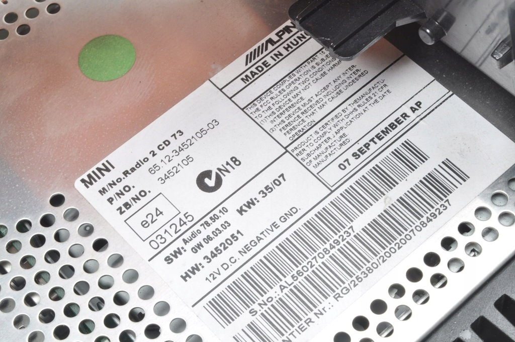 фото №7, Mini r56 радио 3452105