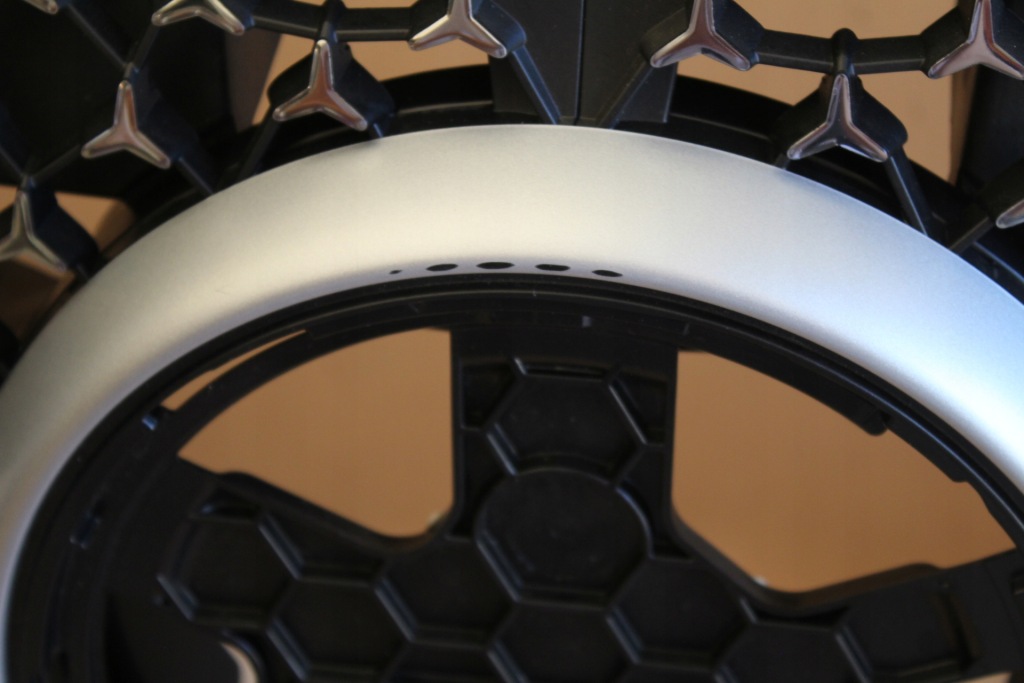 Бампер перед передній хром mercedes gle 167 w167 lift amg Зі Шроту