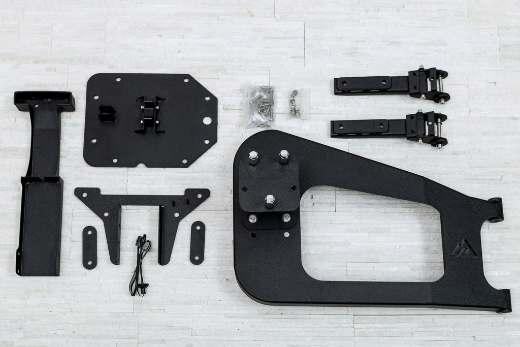 фото №7, Jeep wrangler jk 2007-2018 усиленный кронштейн колеса запасного