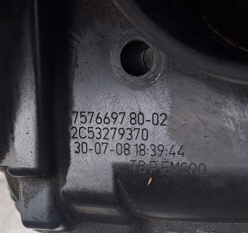 фото №2, Mini cooper r55 r56 clubman дроссельная заслонка 757669780-02